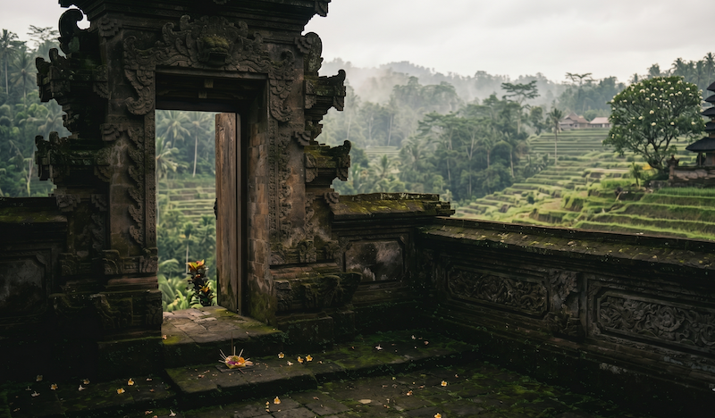 The valley of Desa Raden